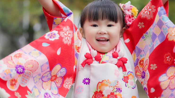 七五三 3歳女の子にぴったりな着物 こども写真館スタジオアリス 写真スタジオ フォトスタジオ