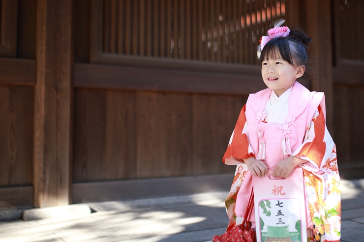 正絹水色3歳晴れ着　七五三祝い　お宮参り