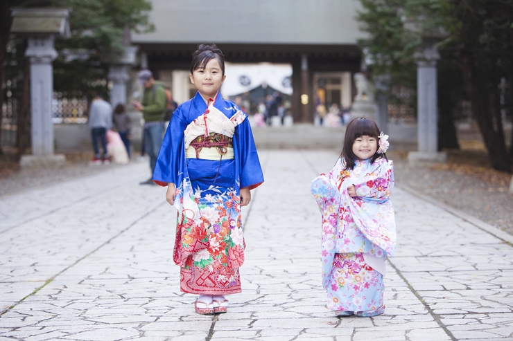 七五三 7歳女の子にぴったりな着物 こども写真館スタジオアリス 写真スタジオ フォトスタジオ