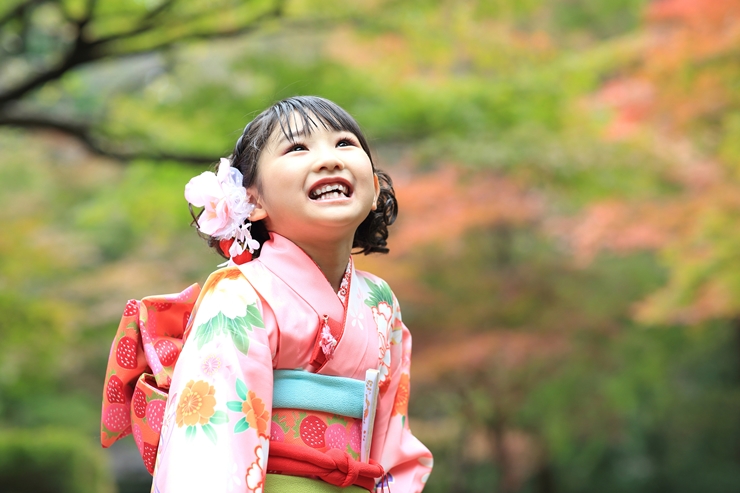 七五三 7歳女の子にぴったりな着物 こども写真館スタジオアリス 写真スタジオ フォトスタジオ