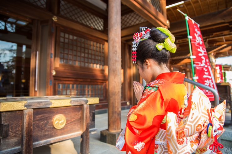 七五三 7歳女の子にぴったりな着物 こども写真館スタジオアリス 写真スタジオ フォトスタジオ