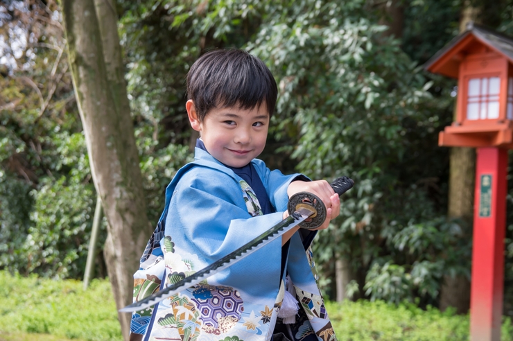 七五三 5歳男の子にぴったりな着物 こども写真館スタジオアリス 写真スタジオ フォトスタジオ