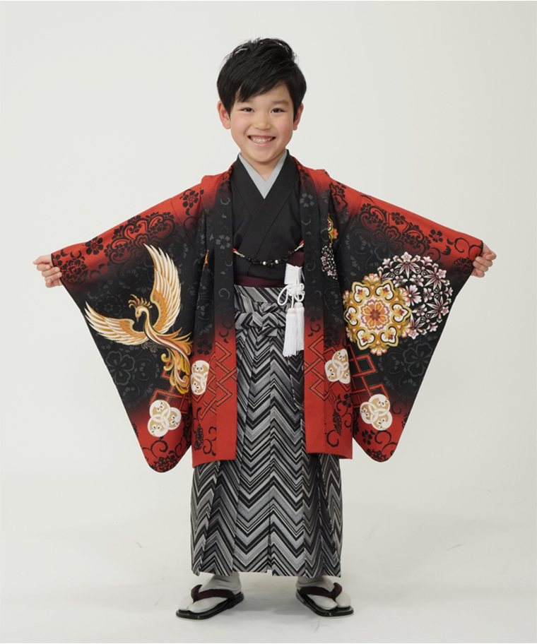 七五三 5歳男の子にぴったりな着物 こども写真館スタジオアリス 写真スタジオ フォトスタジオ