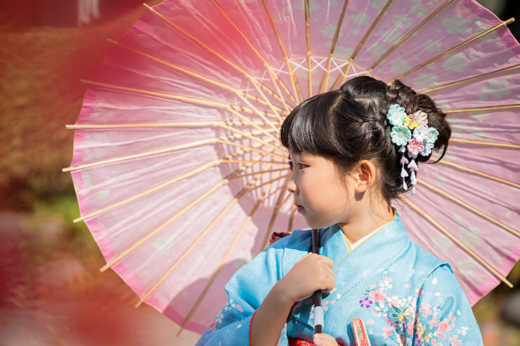 【7歳の七五三】着物にぴったり!和装に合う髪型