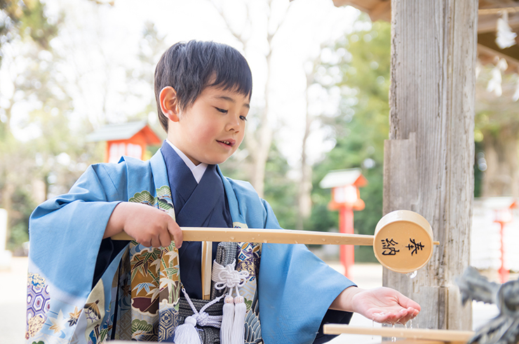 最終　3歳　男の子　七五三