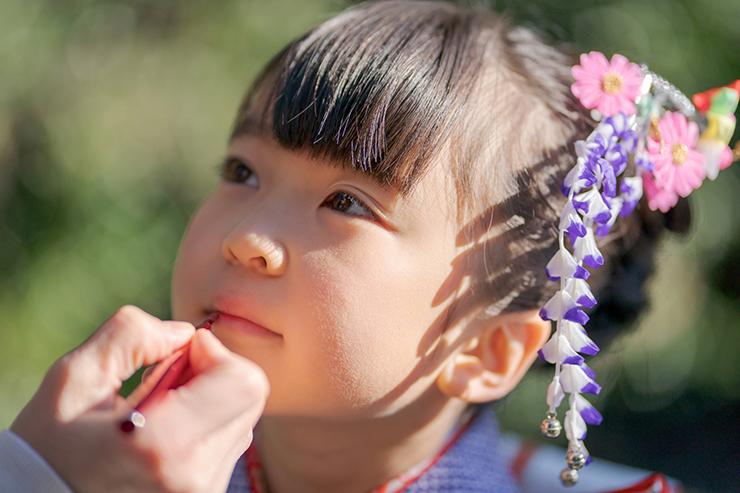 七五三のヘアメイクのポイント|魅力を引き出すメイクのコツ