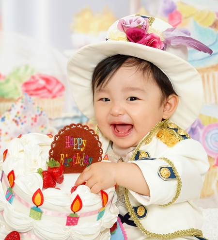 お誕生日と七五三を一緒に!「Happy Birthday 七五三」
