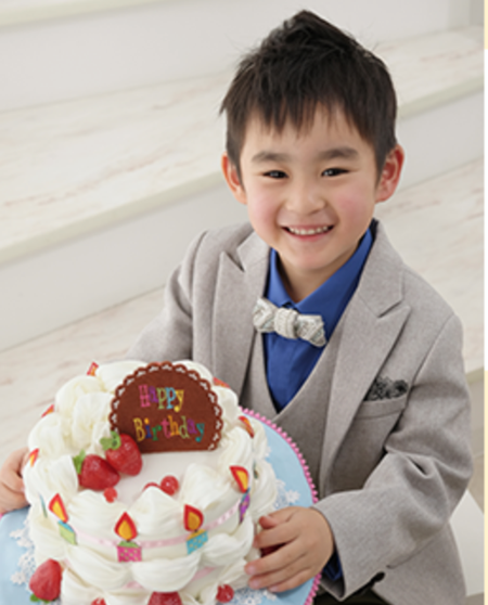 お誕生日と七五三を一緒に!「Happy Birthday 七五三」