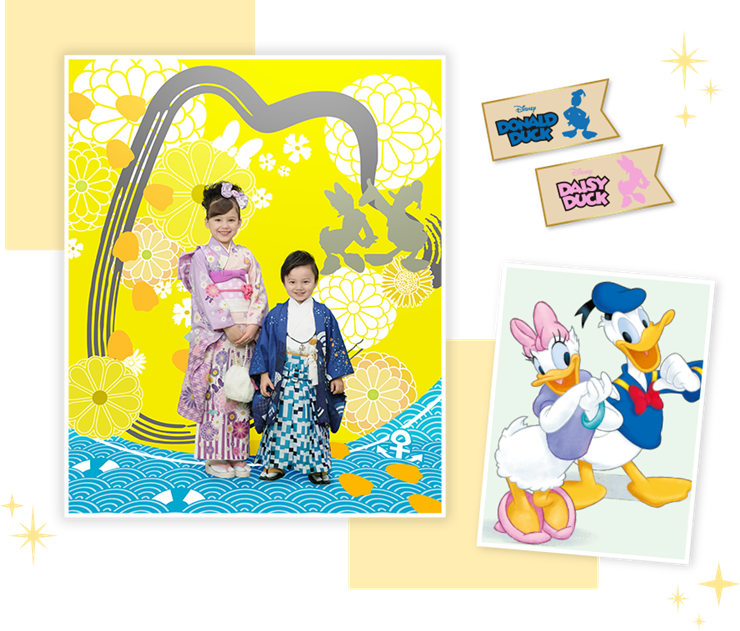 ディズニー和装ならお子さまのテンションもアップ!