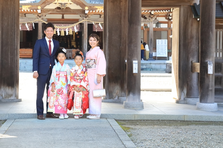 七五三　お宮参り