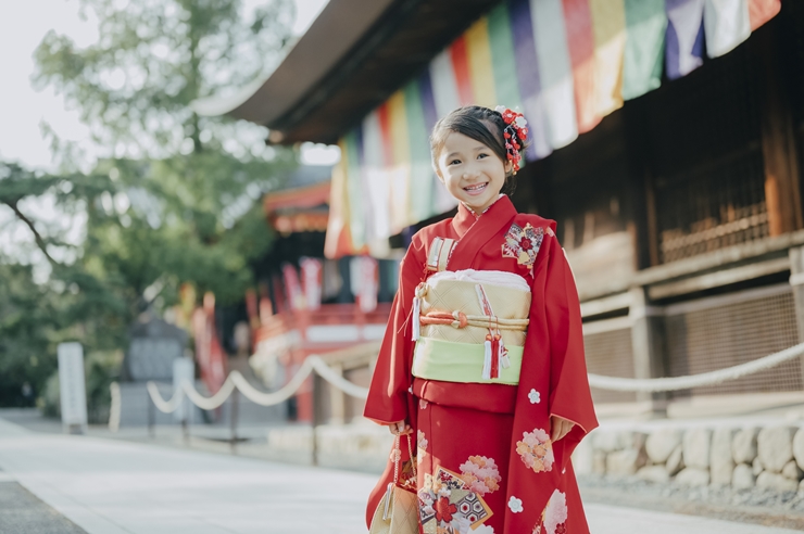 七五三　女子　7歳