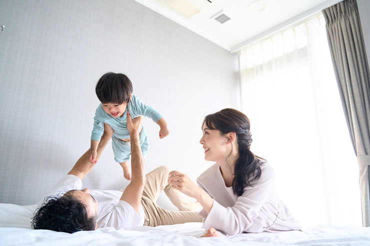 3歳児になってもママパパとの抱っこは大切！