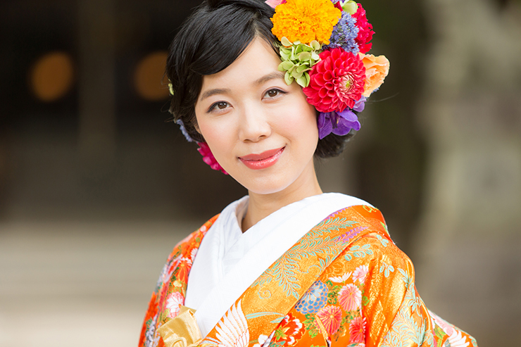 和装の結婚写真|着物にはどんな種類がある?