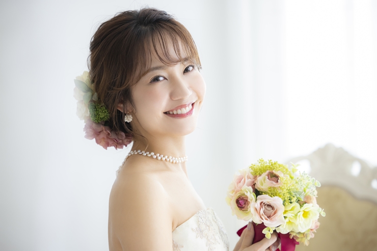 ヘアアクセサリー イベント 結婚式 前撮り