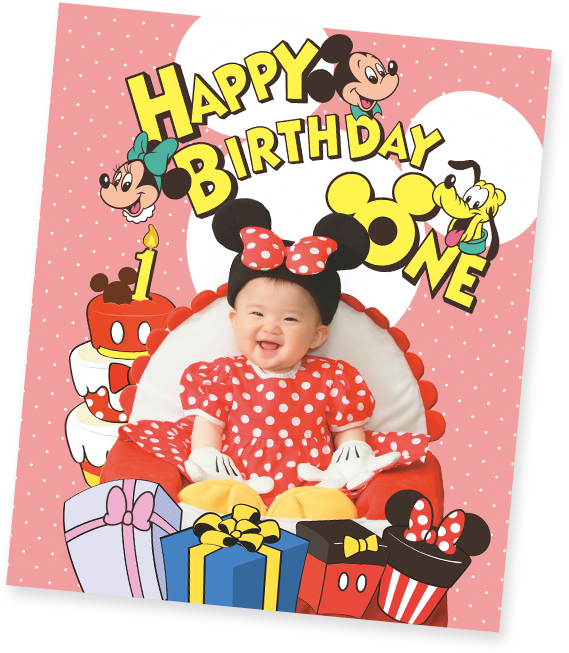 MICKEY AND FRIENDS お誕生日コスチューム