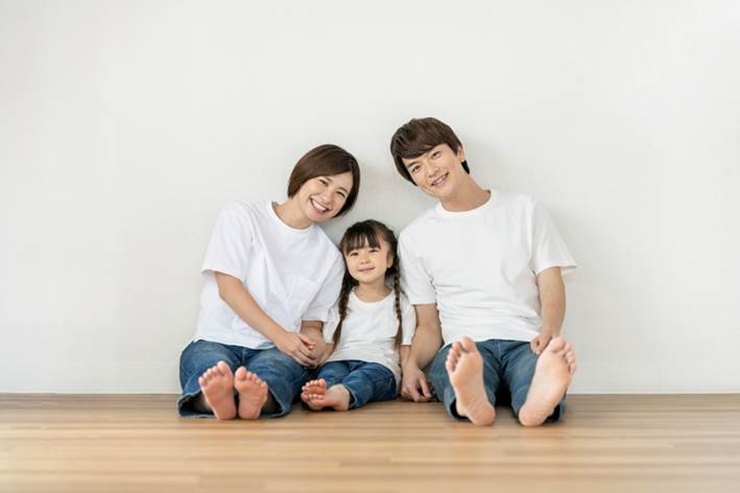 おすすめ!家族写真のコーデとポーズアイデア