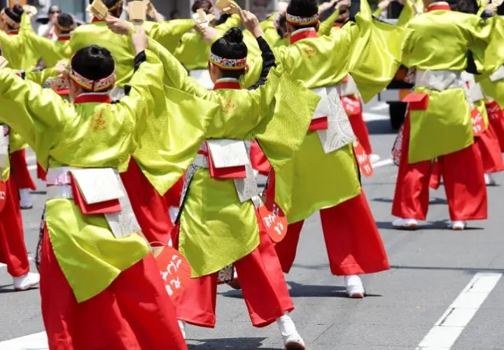 高知県　よさこい祭り