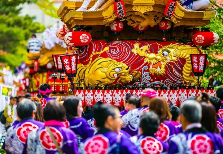 大阪府　だんじり祭り