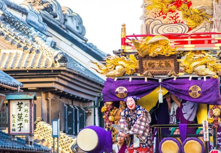 埼玉県　川越氷川祭り（川越まつり）
