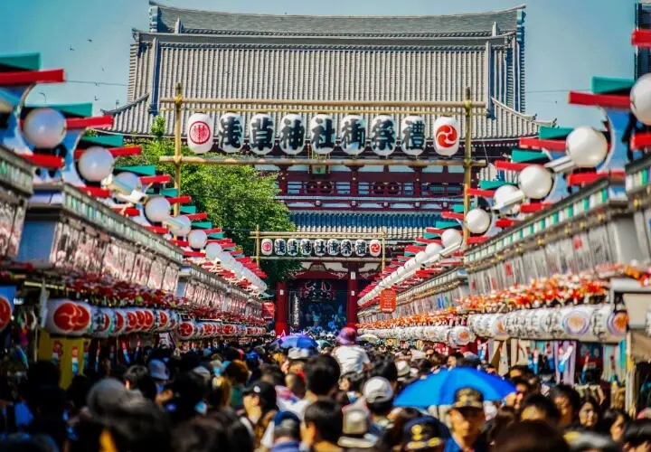 東京都　浅草寺の三社祭