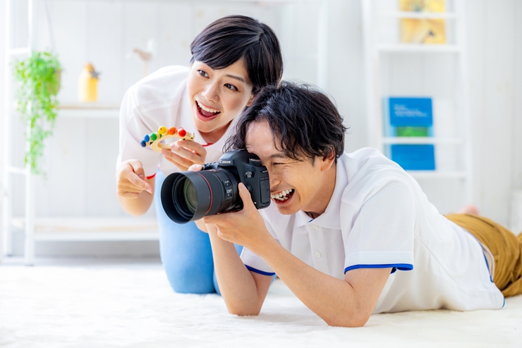 顔つきが変わる新生児はシャッターチャンスがたくさん!