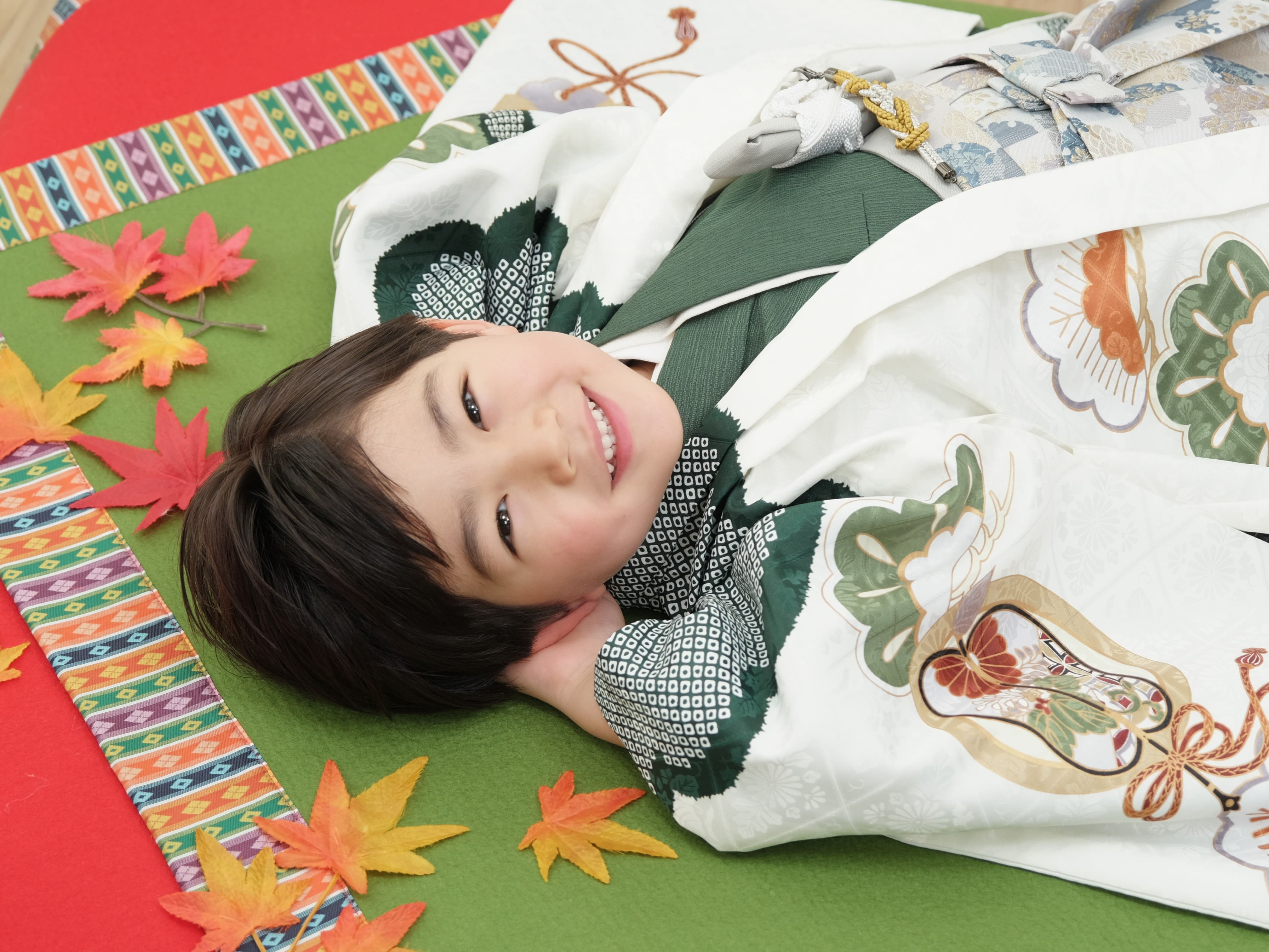 羽織袴のレンタルも撮影も◎七五三撮影もスタジオアリスで     