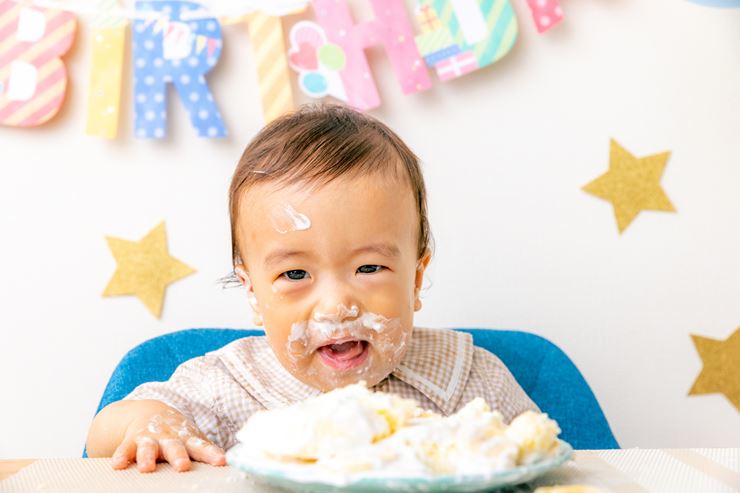 スマッシュケーキで赤ちゃんの記念日をお祝いしよう