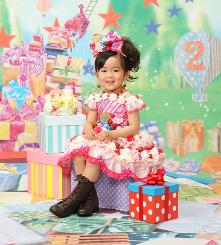 年齢別のセットで毎年お誕生日をお祝い!