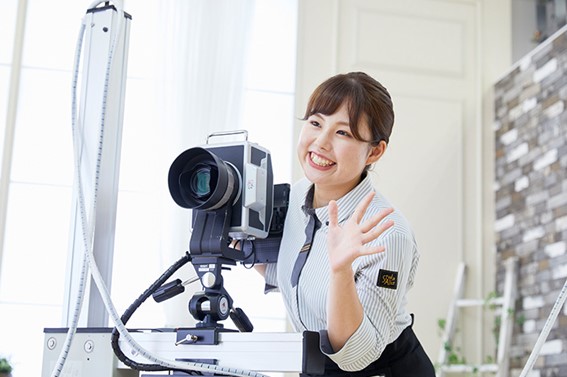 初めての撮影でも安心!赤ちゃんにやさしい環境です