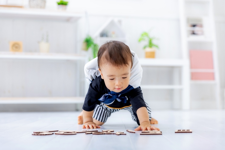 1歳のお誕生日の伝統儀式「選び取り」