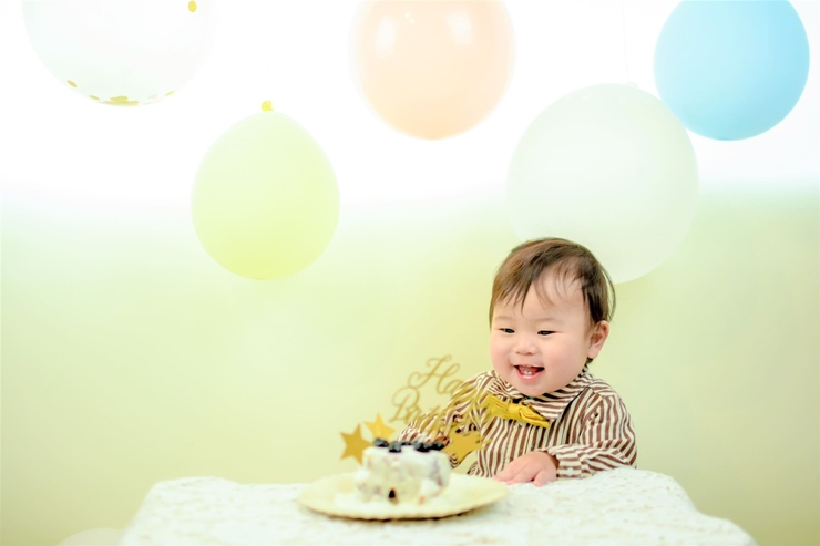 バースデーフォトで誕生日の思い出をステキに残そう