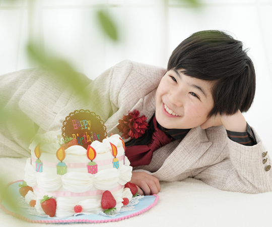バースデーフォト|撮影メニュー|こども写真館スタジオアリス|写真