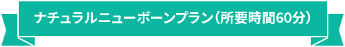 ナチュラルニューボーンプラン（所要時間60分）