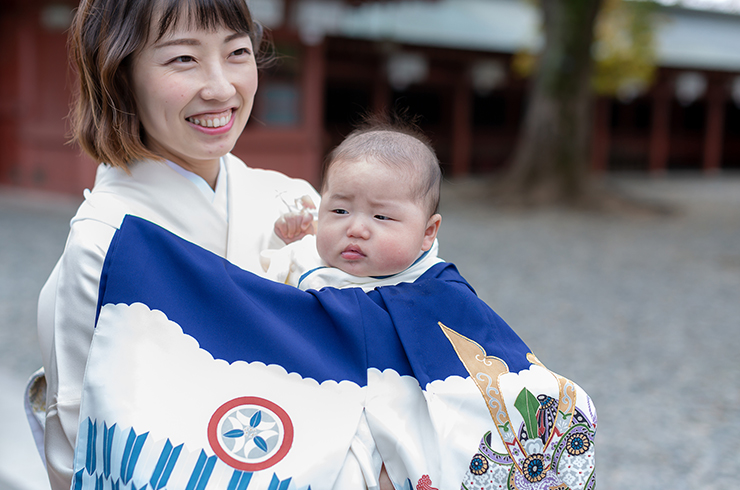 男の子　祝い手鞠柄　ベビー袴　晴れ着　ベビー着物　お食い初め　七五三