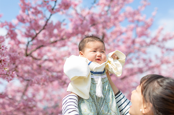 お宮参りの着物（祝い着）レンタルで人気の柄を紹介！