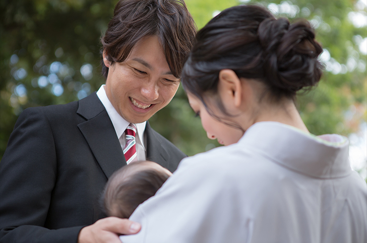 お 宮参り 男性 服装