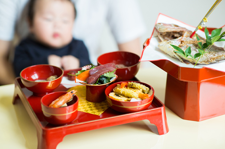 お宮参りとお食い初めを一緒におこなうときの注意点