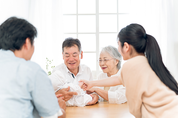 祖父母からのお宮参りのお祝い金に関するマナー