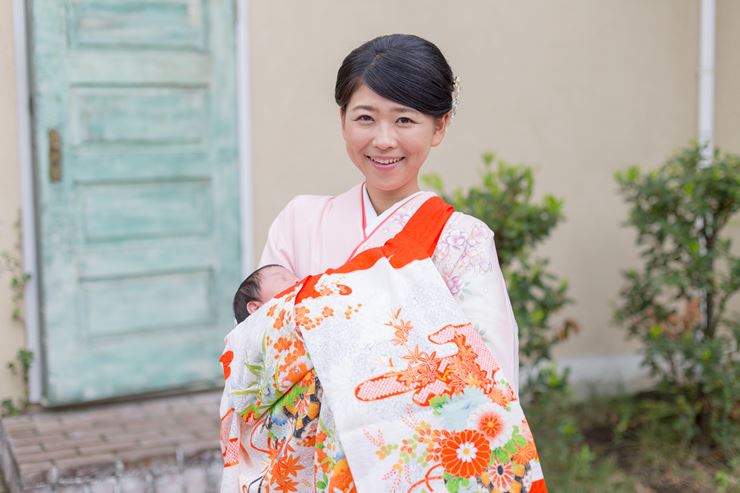 専用   《新品未使用》豪華総刺繍❗️ お宮参り 産着  本絞り 新品たとう紙付