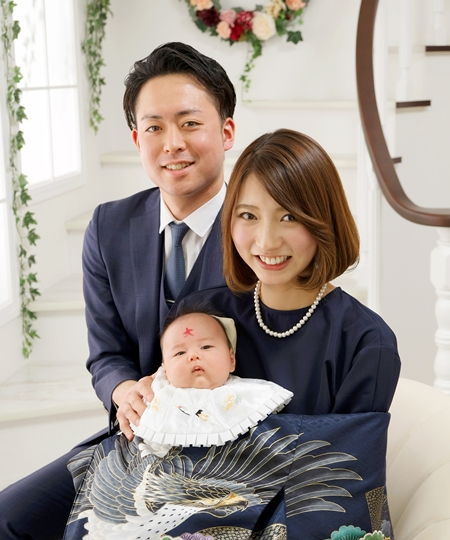お宮参りは撮影も衣装もスタジオアリスで!