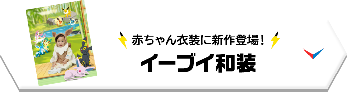 赤ちゃん衣装に新作登場！ イーブイ和装