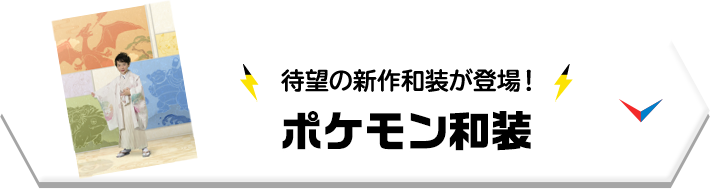 待望の新作和装が登場！ ポケモン和装