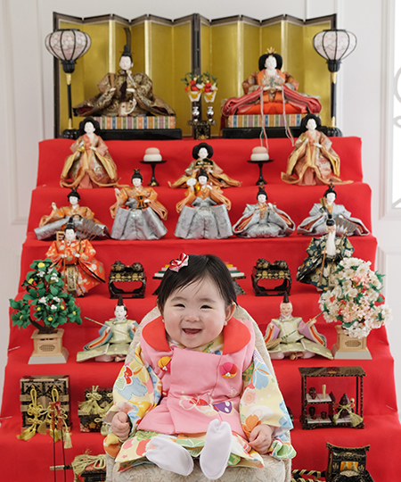 七段飾りや親子和装で節句だけのスペシャルが楽しめる!