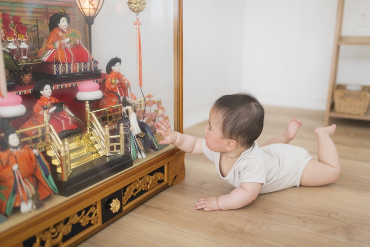 1歳までのひな祭り【飾りつけ編】