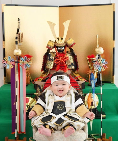お祝いにピッタリ!豪華なお飾りを撮影