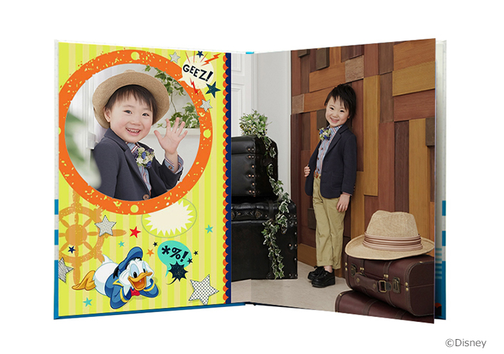 ﾃﾞｨｽﾞﾆｰｷｬﾗｸﾀｰ撮影ﾊﾟﾜｰｱｯﾌﾟ店舗限定 マイフォトコレクションディズニー ドナルドダック 料金 商品 こども写真館スタジオアリス 写真スタジオ フォトスタジオ