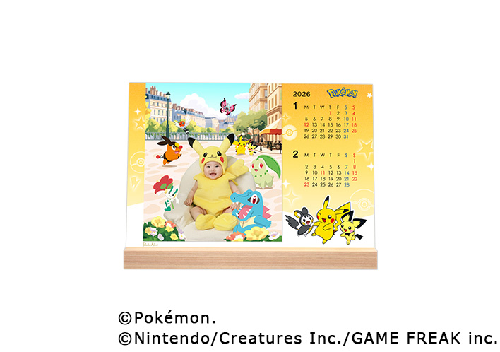 卓上カレンダー 6カット ポケモン