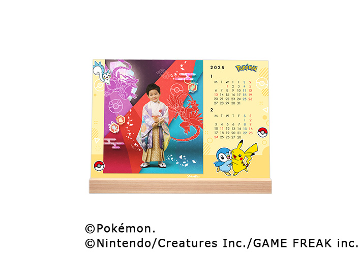 卓上カレンダー 6カット ポケモン