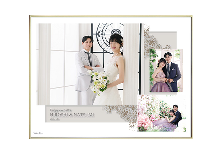 【HALULU店舗限定】ﾙﾐﾅﾌｫﾄ(ウエディング)半切_3C