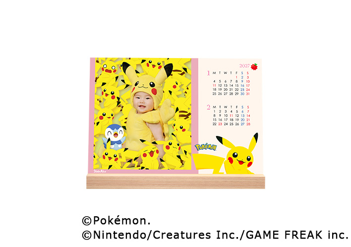 卓上カレンダー 6カット ポケモン